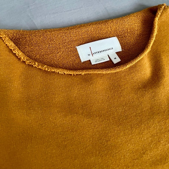 Anthropologie Tie Back Sweatshirt Tee - Picture 6 of 7